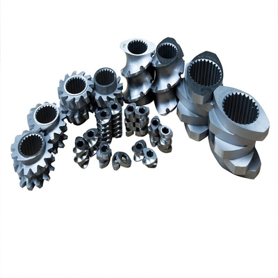 Concorrenza tra due viti parallele di plastica per pellet extruder