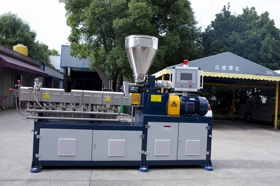Linea di produzione di granulazione per estrusore a doppia vite in pellet di plastica in PVC
