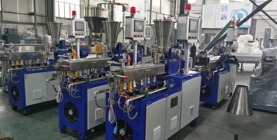 Macchina per estrusore a doppia vite di granuli di plastica PE/PP per la produzione ad alta produzione