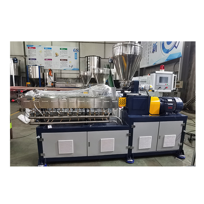 Linea di produzione di granulazione per estrusore a doppia vite in pellet di plastica in PVC